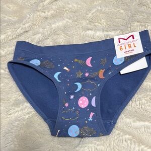 Maidenform Girl NWT Blue Hipster Underwear